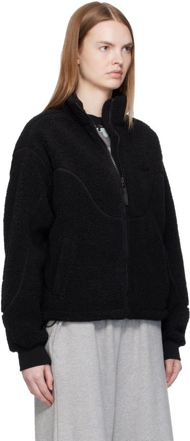 Jakna Dime Dime Polar Fleece Sherpa Zip Jacket Črna | DIMEFA258BLK, 1