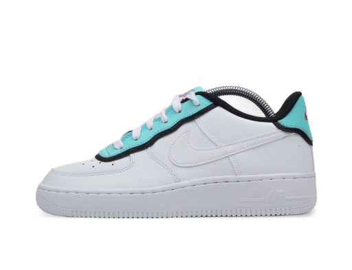 Superge in čevlji Nike Air Force 1 Low ''Double Layer - Aqua Black'' GS Bela | BV1084-100