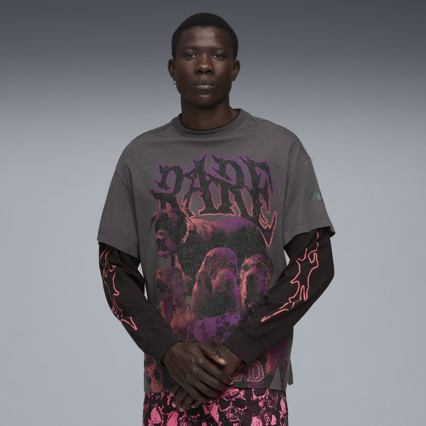 Majica Puma LaMelo World Tournament Long Sleeve T-Shirt Siva | 632367_01