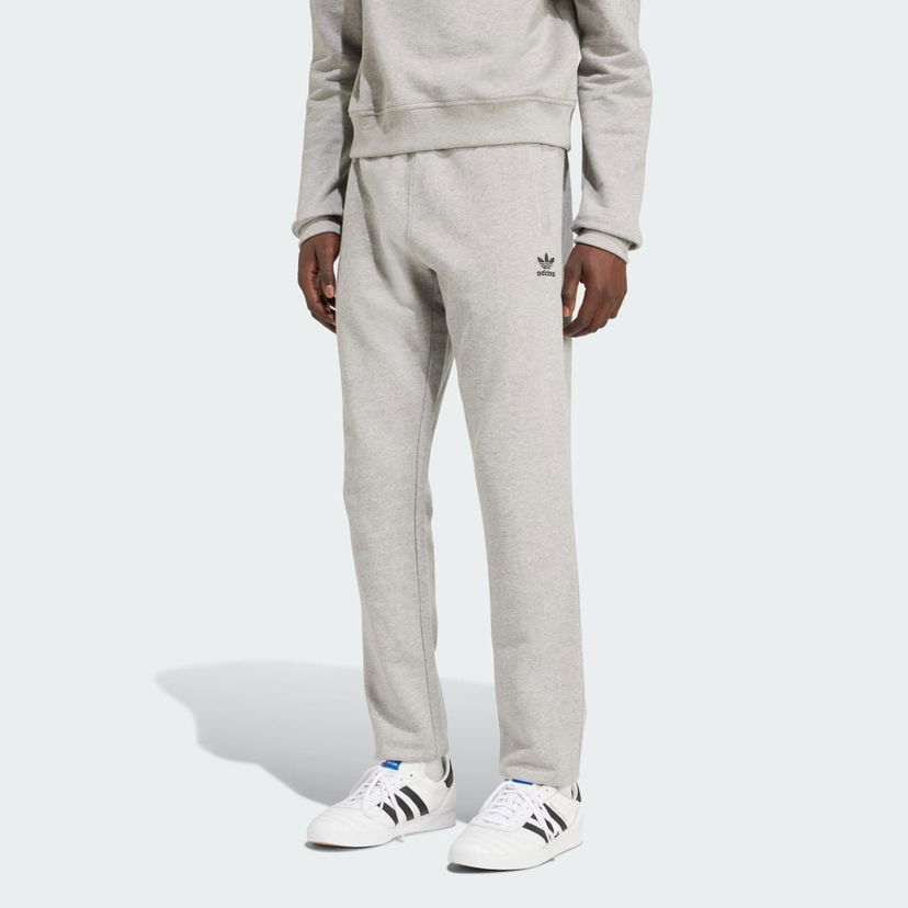 Trenirka adidas Performance Trefoil Essentials Fleece Joggers Siva | IX7684