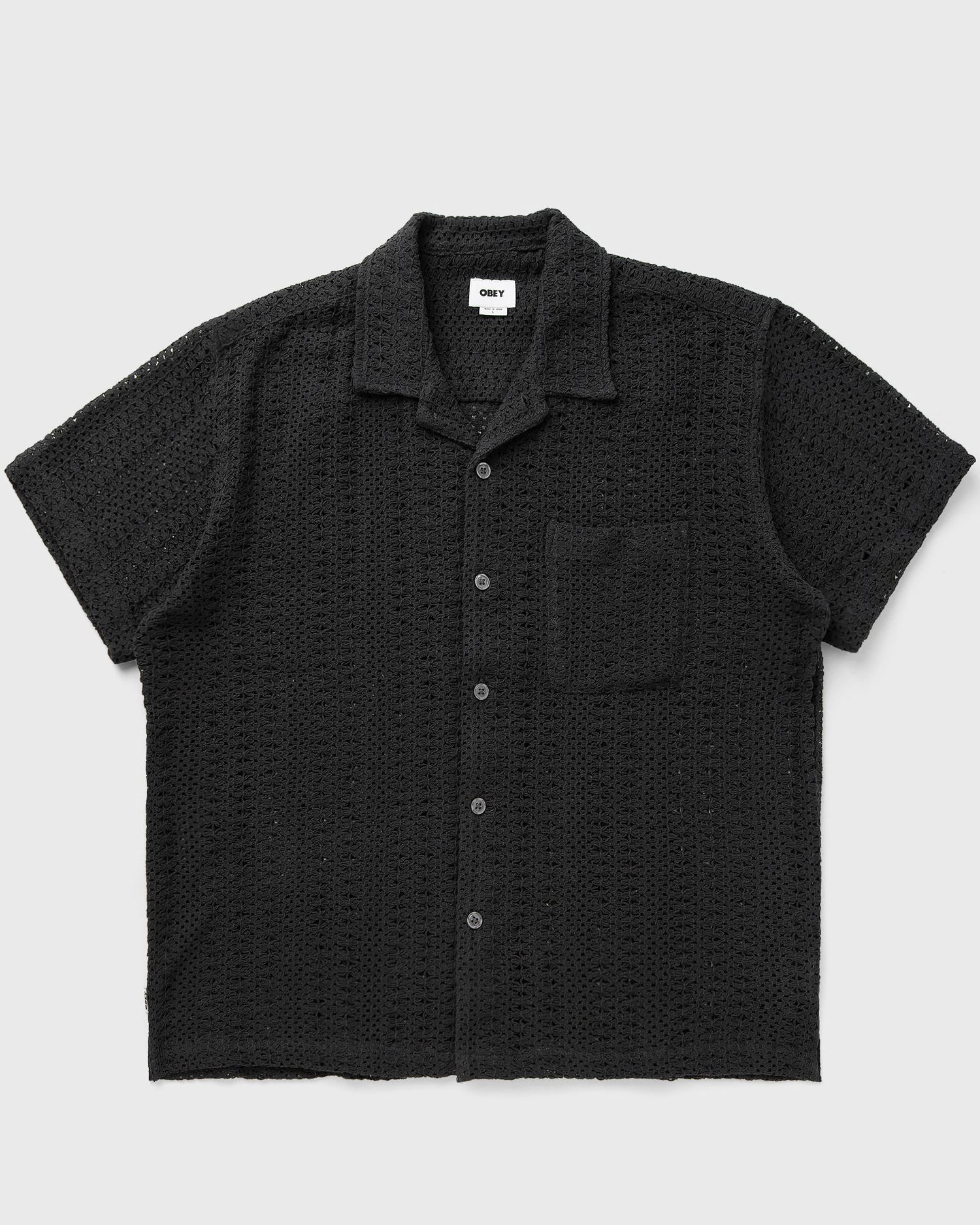 Srajce OBEY Harison Woven Shirt Črna | 181210444-BLK, 1