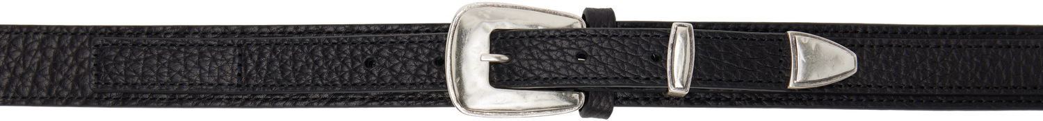 Pasovi LEMAIRE Lemaire Minimal Western Belt Črna | AC1181 LL139, 0