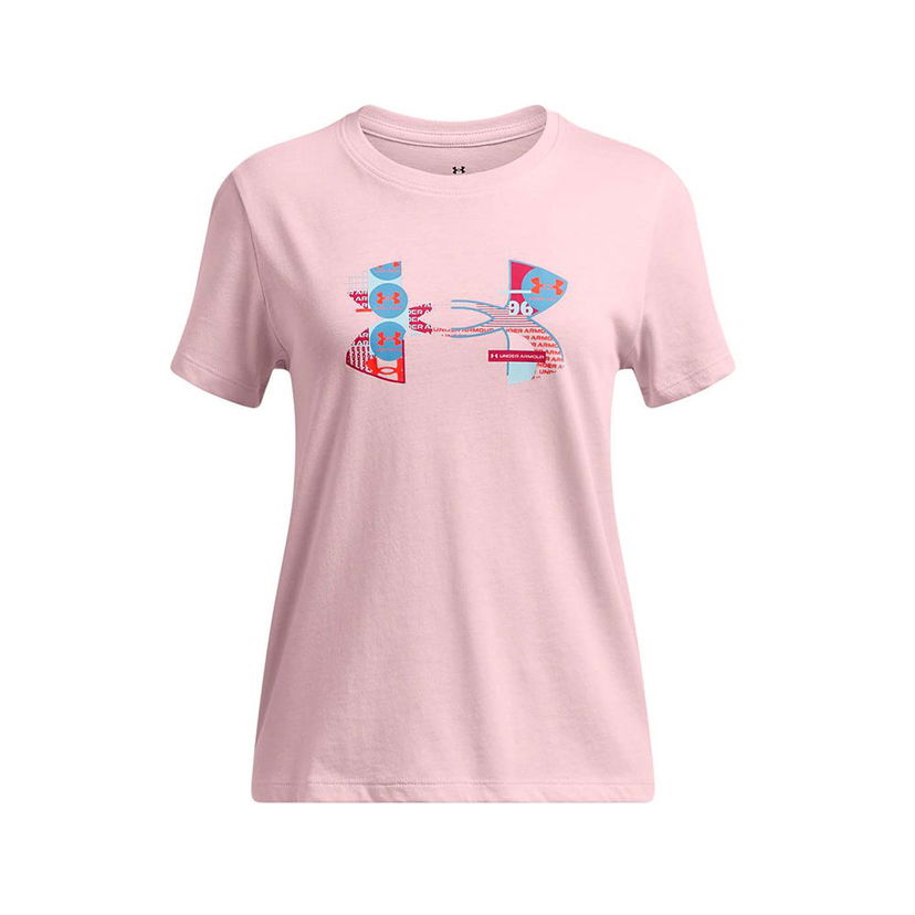 Majica Under Armour Big Logo Fill Graphic T-Shirt Roza | 1389769-647