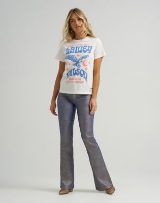 Majica Wrangler Lainey Wilson Regular Tee Bela | 112374959:XS, 2
