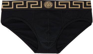 Spodnje perilo in nogavice Versace Two-Pack Greca Border Briefs Večbarvna | AU10180 A232741, 3