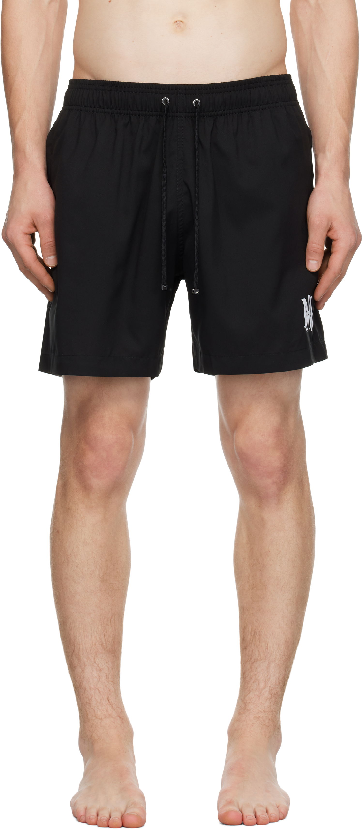 Kopalke AMIRI Core Logo Swim Shorts Črna | AMSWTK1034, 0