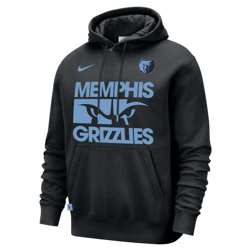 Pulover Nike Nike NBA Memphis Grizzlies Club Courtside Hoodie Črna | FZ7693-010