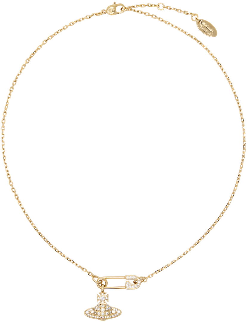 Ogrlica Vivienne Westwood Lucrece Pendant Necklace Kovinski | 63020291-02R102-IM
