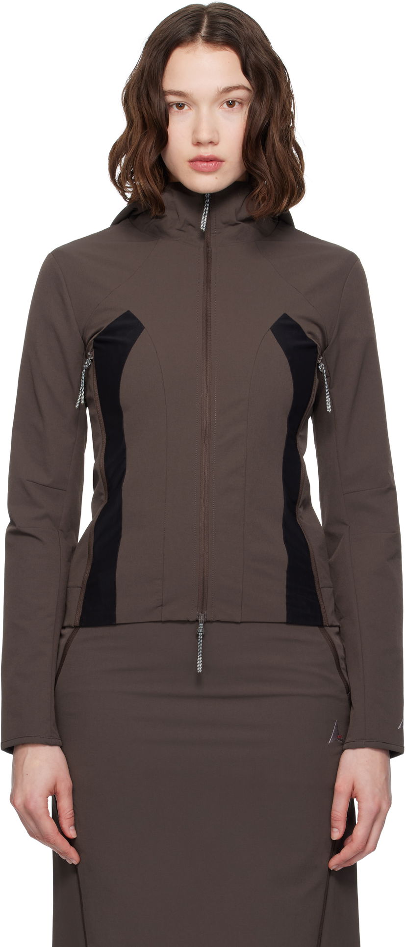 Jakna ROA ROA Hike Jacket Rjava | RBWW007FA05