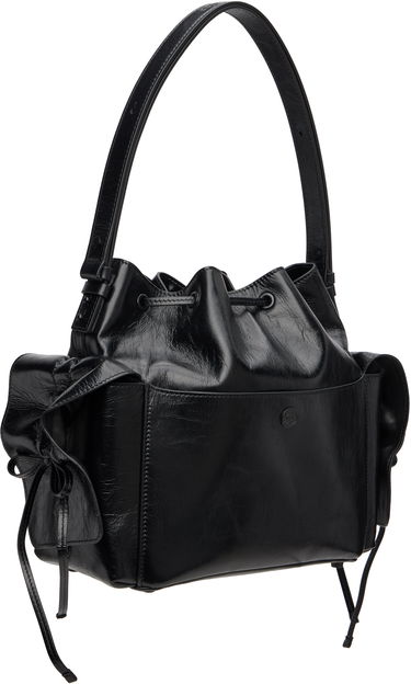Torbica Acne Studios Acne Studios Multipocket Bucket Bag Črna | A10457-, 2