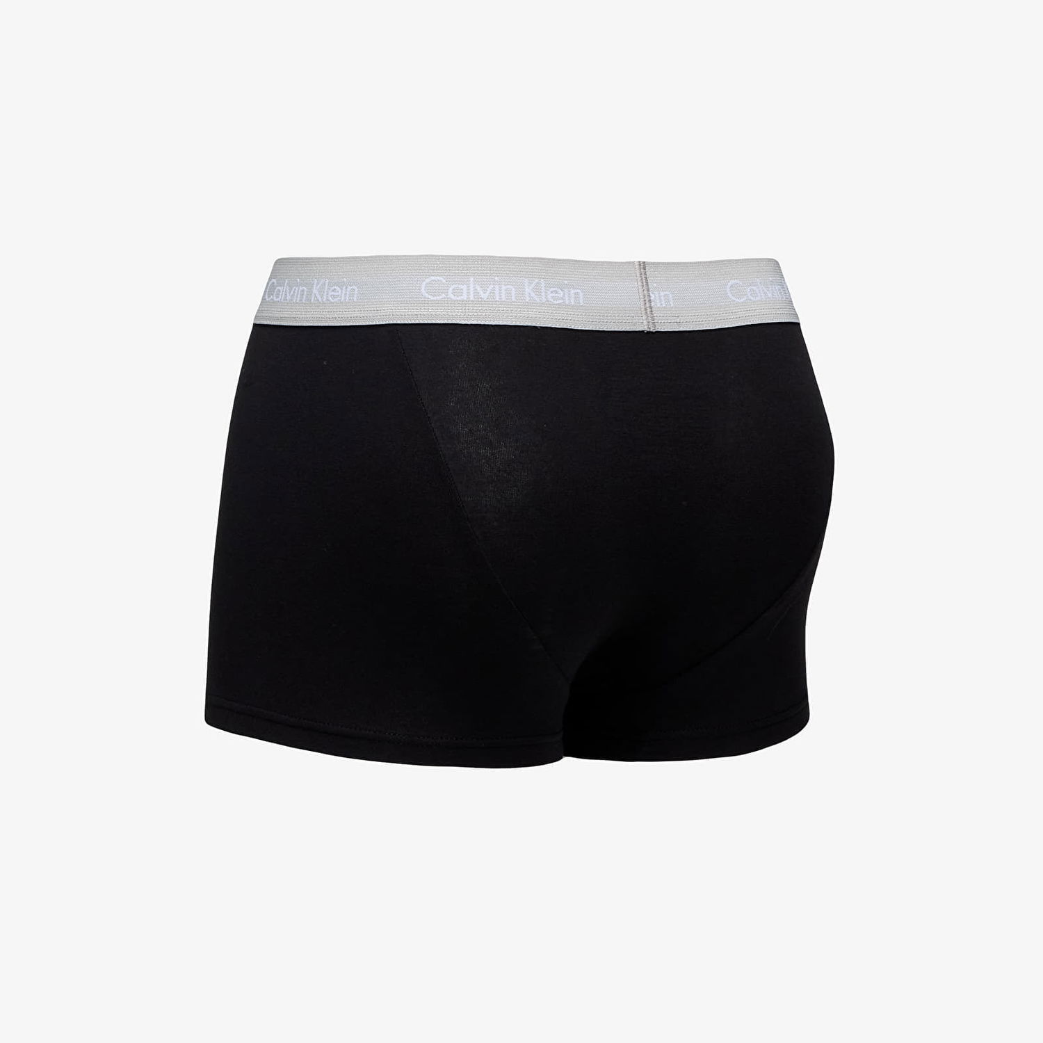 Boksarice CALVIN KLEIN Cotton Stretch Classic Fit Low Rise Trunk 3-Pack Črna | U2664G MXB, 1