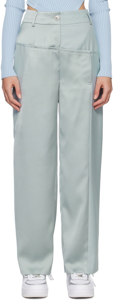 Hlače Feng Chen Wang Feng Chen Wang Paneled Trousers Modra | FWS15TR14, 0