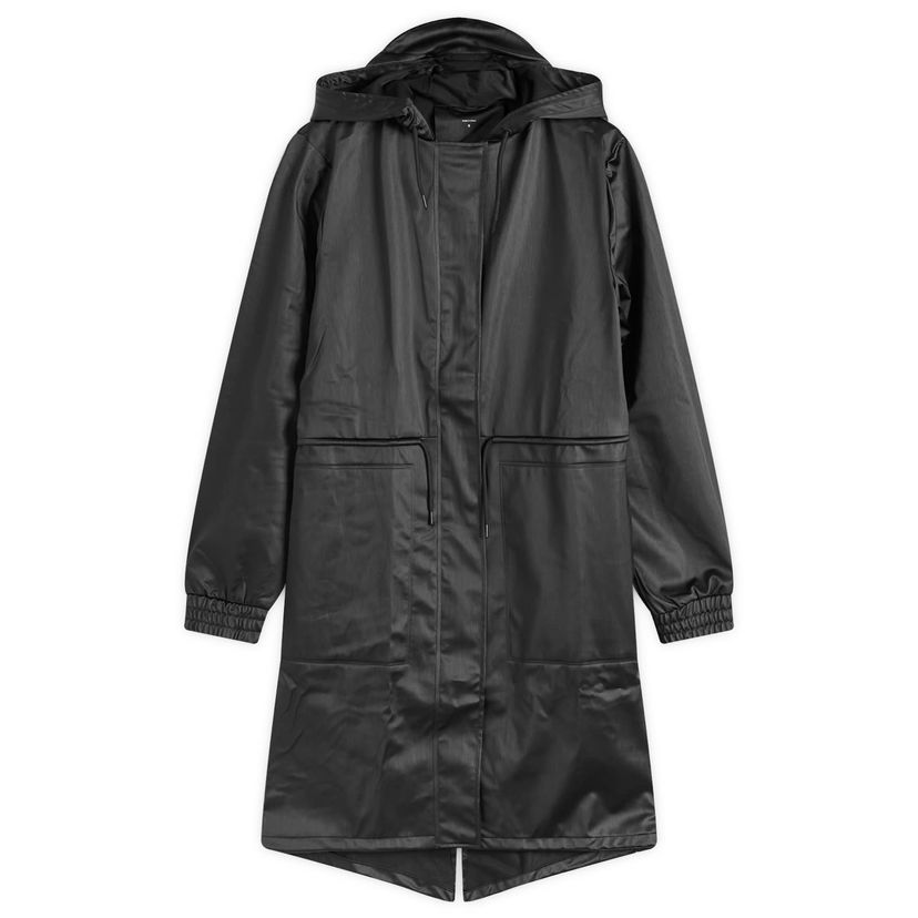 Dežni plašč Rains Raincoat Long Black Črna | 18550-84