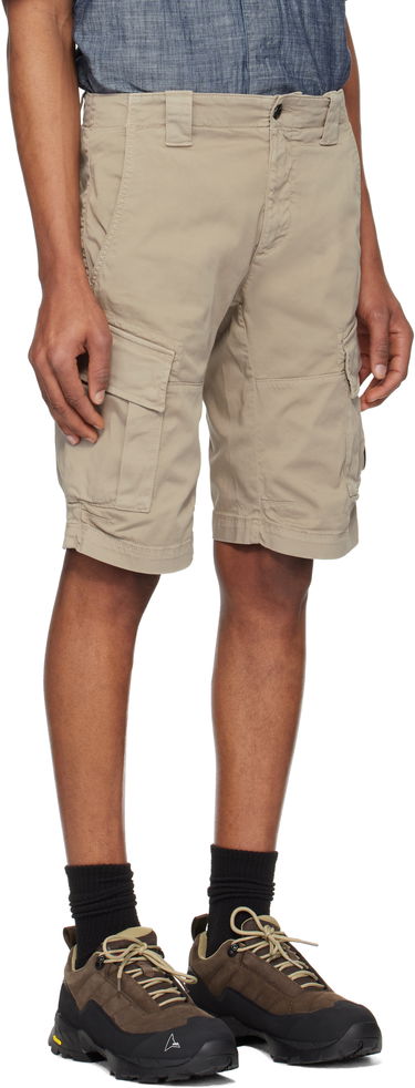 Kratke hlače C.P. Company C.P. Company Stretch Sateen Cargo Shorts Bež | 18CMBE116A005694G, 1