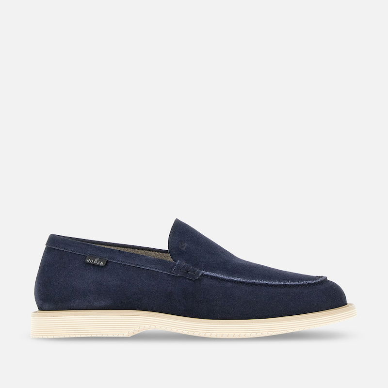Oblačila in dodatki Hogan Hogan H616 Suede Loafers Modra | HXM6330EJ40HG0U828