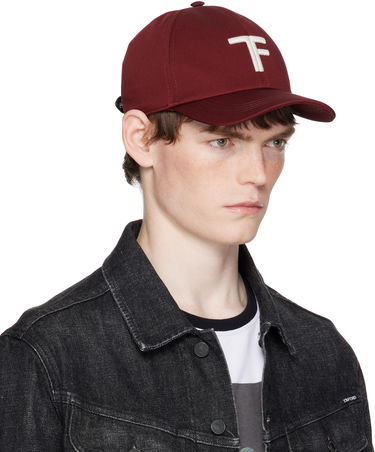 Kapa Tom Ford TOM FORD Brushed Cotton Baseball Cap Zelena | MH004-TCN057G, 3