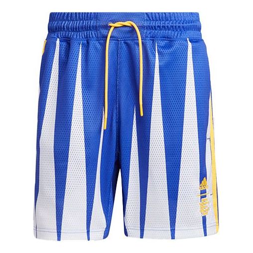 Kratke hlače adidas Originals Eric Emanuel Crossover Mesh Basketball Shorts Modra | H56399