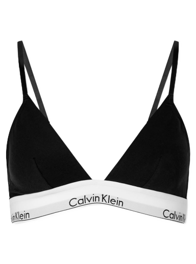 Modrček CALVIN KLEIN Unlined Triangle Bra Črna | 000QF1061E001