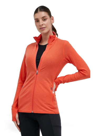 Pulover Icebreaker Descender Zip Sweatshirt Oranžna | IB1039007291
