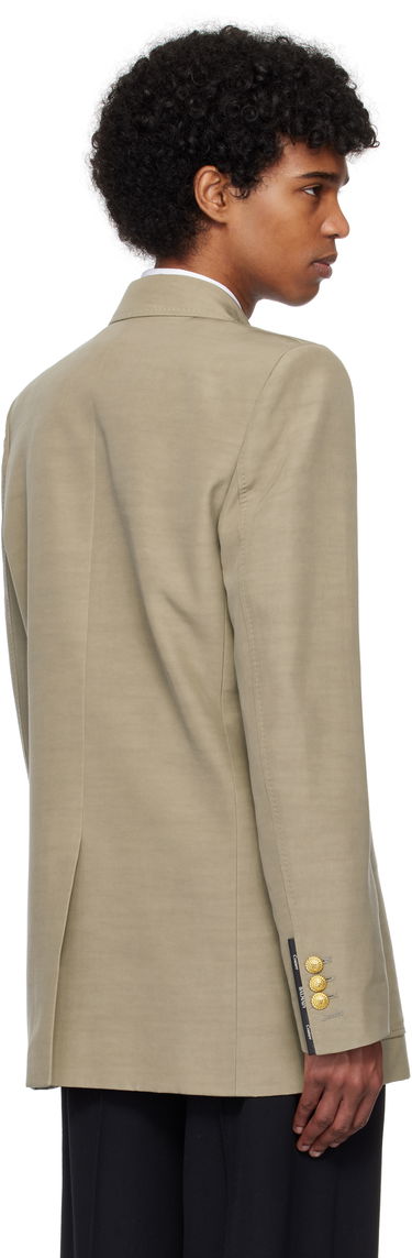 Jakna Balmain Balmain 1-Button Tailored Blazer Bež | EH1SG201VH50, 2