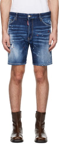 Dsquared2 Medium Easy Wash Denim Shorts