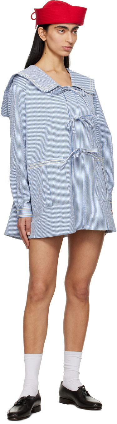 Srajce Bode Bode Club Stripe Sailor Coat Modra | WRS25JA003, 3