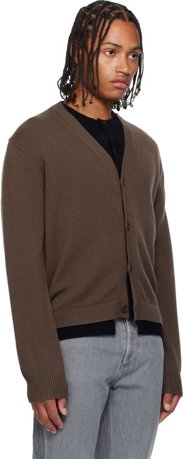 Pleteni pulover JW Anderson JW Anderson Layered Cardigan Siva | KW1434-YN0423, 4