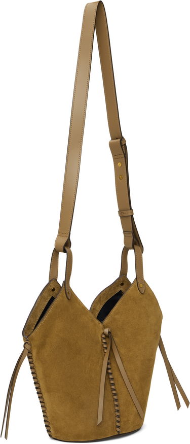 Torbica ISABEL MARANT Isabel Marant Tampa Mini Suede Shoulder Bag Rjava | PM0067FA-C2C13M, 2