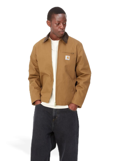 Jakna Carhartt WIP Detroit Jacket "Hamilton Brown / Tobacco rigid" Bordo | I015264_00S_01