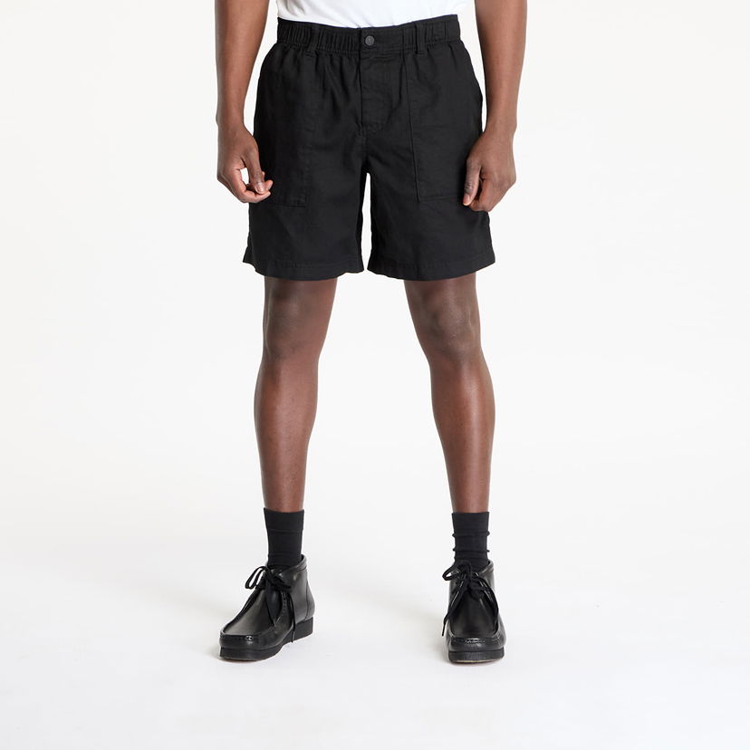 Kratke hlače CALVIN KLEIN Calvin Klein Jeans Linen Shorts Črna | J30J327300 BEH