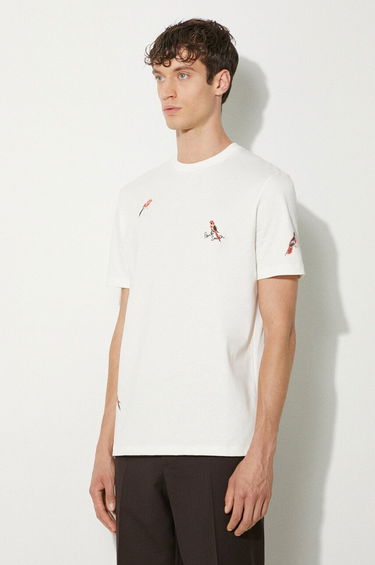 Majica Paul Smith Paul Smith Bird Application T-Shirt Bela | M1R.919T.NP4322, 3
