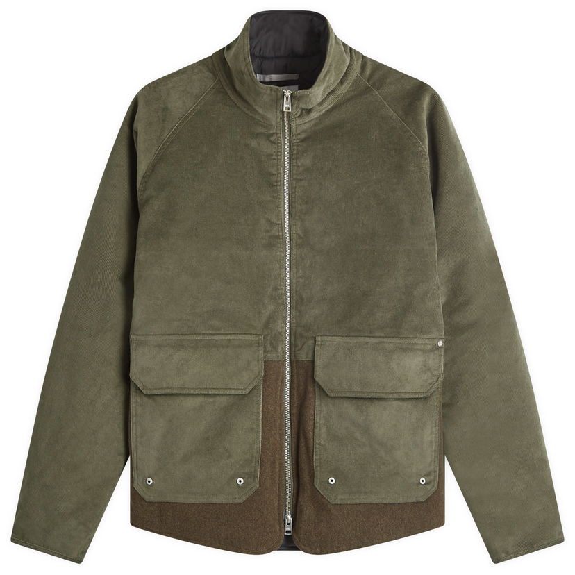 Jakna NORSE PROJECTS Hakon Solotex Corduroy Jacket Zelena | N50-0257-8098