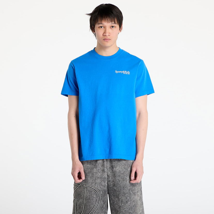 Majica Sporty & Rich Sporty & Rich Health is Wealth T-Shirt Modra | TO043622300BL67
