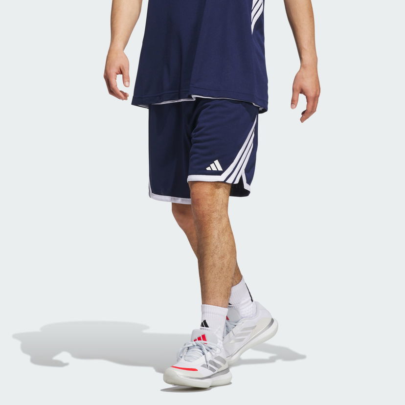 Kratke hlače adidas Performance 3G Speed Reversible Basketball Shorts Mornarica | JM5105