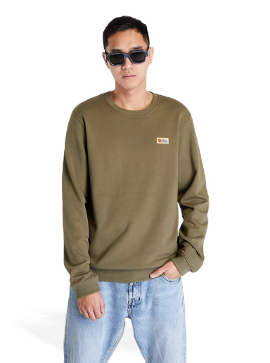 Pulover FJÄLLRÄVEN Vardag Sweater M Zelena | F87070-620