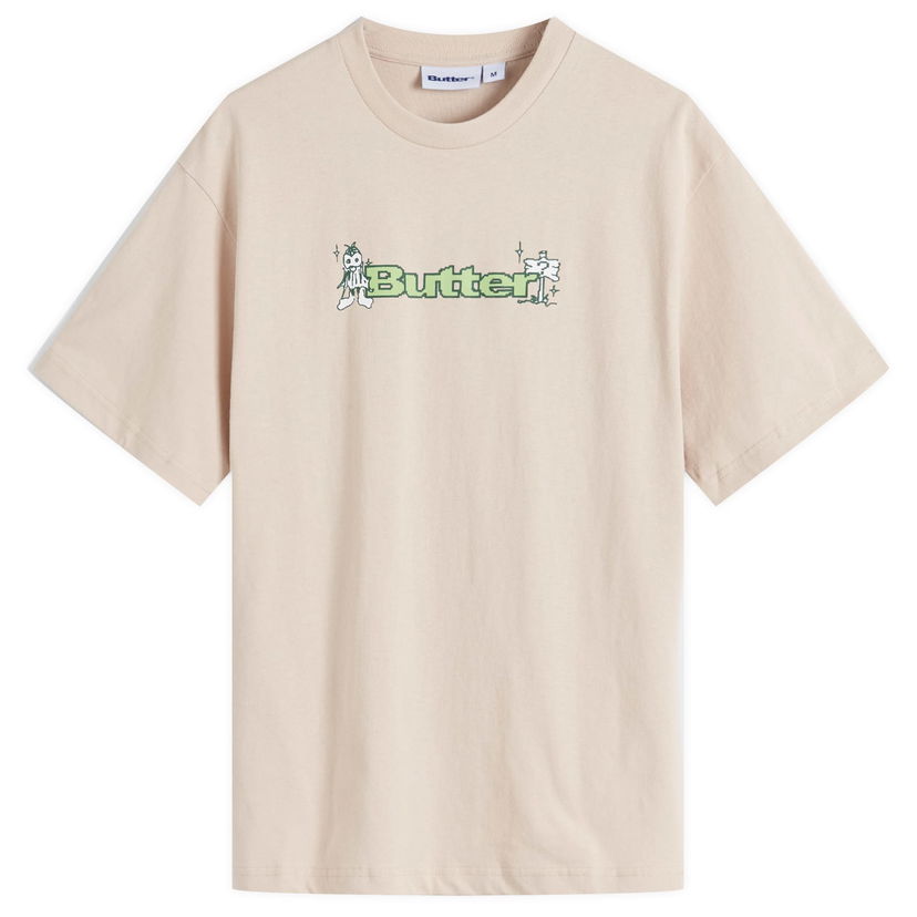 Majica Butter Goods Sand Quest Logo Graphic T-Shirt Bež | BGQ4240016-SND