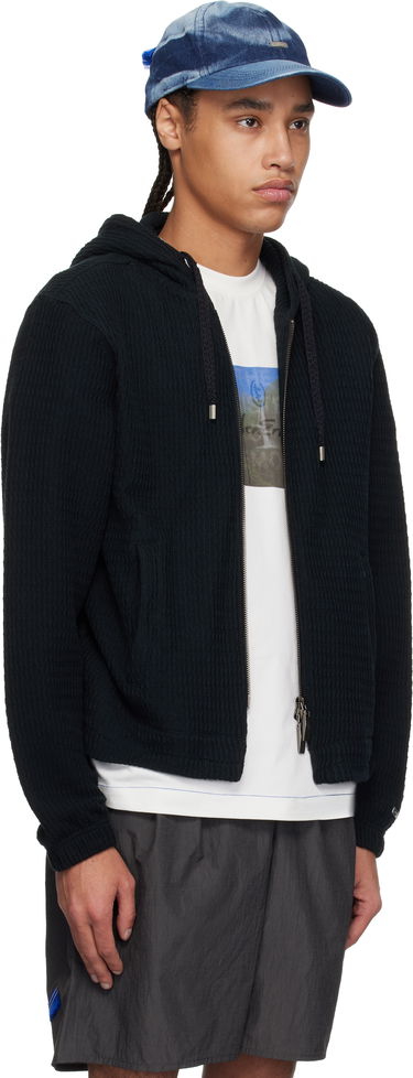 Pulover ADER ERROR ADER error Lunel Zip-Up Hoodie Mornarica | BO01SSHD0401BK, 1
