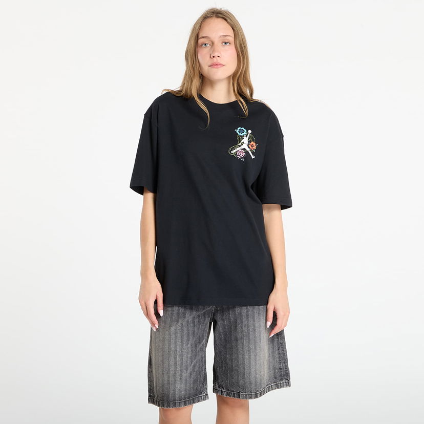 Majica Jordan Jordan Flight Oversized Graphic T-Shirt Črna | IH2382-010