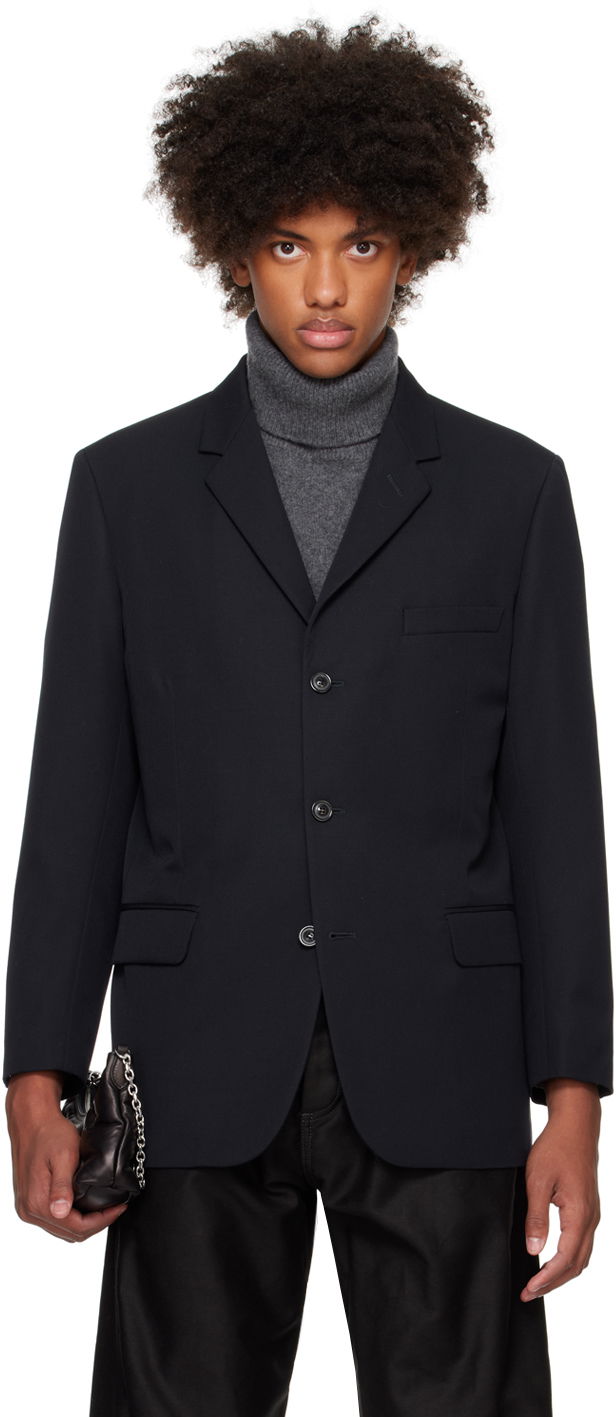 Plašči Maison Margiela Suit Blazer Mornarica | S50BN0528 S76539