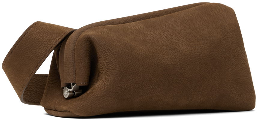 Torba za čez ramo OSOI Slide Leather Shoulder Bag Rjava | 24FWB010167048, 1