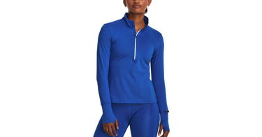 Pulover Under Armour Qualifier Run ½ Zip Pullover Modra | 1379349-400, 1