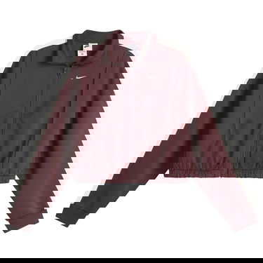 Jakna Nike Full-Zip Striped Track Jacket Bordo | IM7444-652, 1