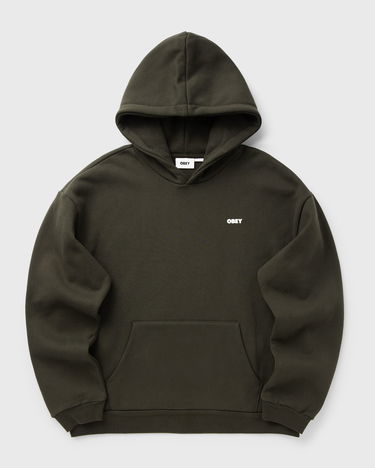 Pulover OBEY Obey Bold Icon Extra Heavy Hoodie Zelena | 112470244-RSI, 1