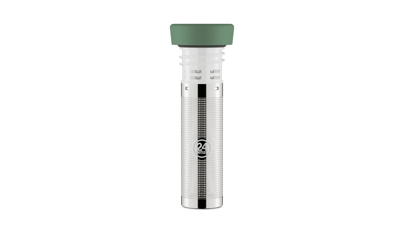 Steklenica za pitje 24Bottles Bottle Infuser Lid Kovinski | IL_000_light_green, 1
