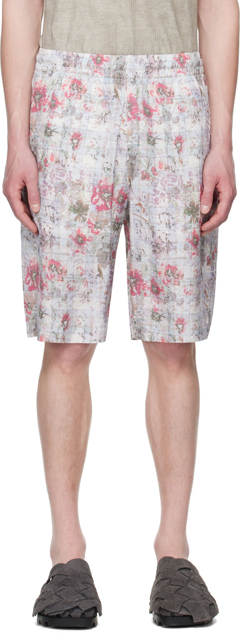Kratke hlače Diesel P-Leys Floral-Print Shorts Večbarvna | A16697-0AKBE-89R