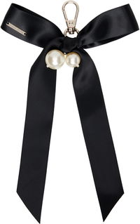 Simone Rocha Bow & Pearl Bag Charm Keychain