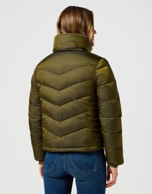 Puhovka Wrangler Wrangler Short Puffer Jacket Zelena | 112356502:XS, 1