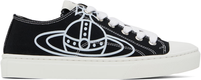 Oblačila Vivienne Westwood Vivienne Westwood Low-Top Plimsoll Črna | 75020005M-W015B-