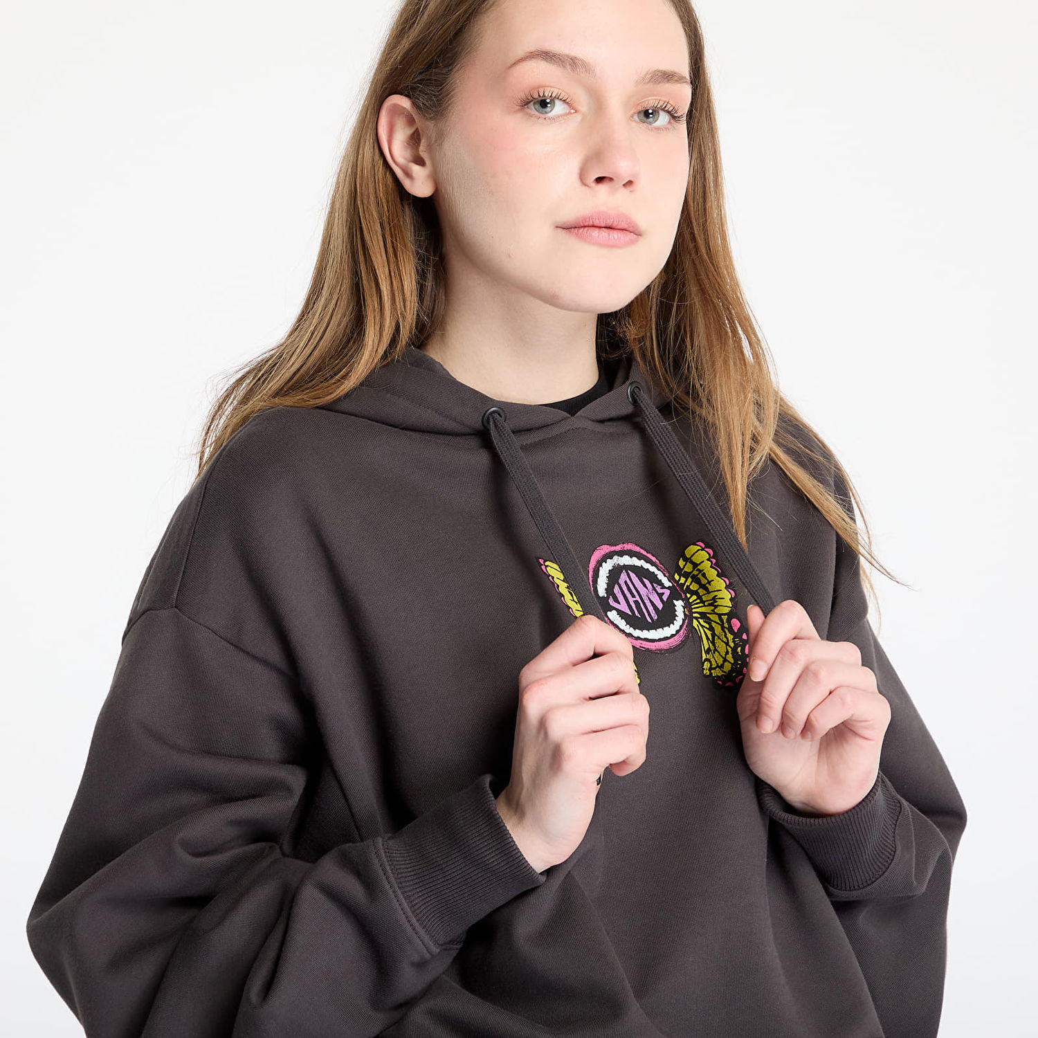 Pulover Vans Ethereal Pullover Hoodie Črna | VN000NXVBLK, 1
