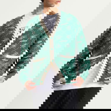 Pleteni pulover BBC IceCream Monogram Knit Cardigan, Size Large Zelena | IC25333-GRN, 2